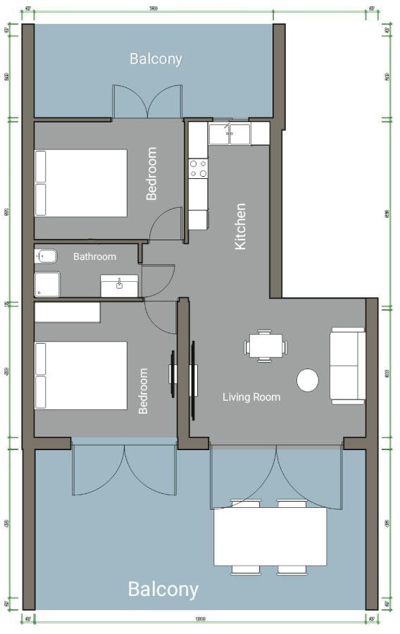 Golden Sky 3 Apartment Peraía Zewnętrze zdjęcie